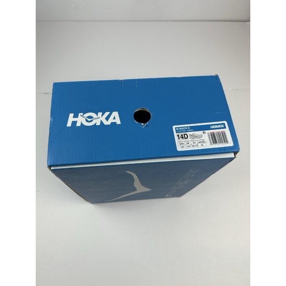 Hoka One One Mach 6 Running Shoes Size 14 D White Yellow 1147790 / WNCL - Picture 2 of 12